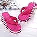 Womail 2016 Fashion Summer Clip Toe Platform Wedge Sandals High Heel for Women Hot Pink (39)