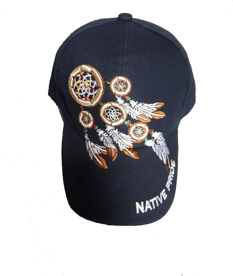 5 Dream Catchers Native Pride Baseball Caps Hats Embroidered Black
