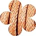 DailyShoes Womans Round Waxed Shoelaces Ox Flat Dress Canvas Shoe Laces, (Great for Dress Shoes), (ONE PAIR), Orange, 27