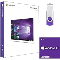 Windows 10 Pro English USB Flash Drive 32/64 bit | Full Version |