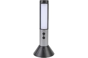 Oreilet Camping Light, Cordless Rechargeable LED Work Light Portable Flashlight, 9.9 to 20.4in Telescopic Camping Lantern wit