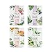 TeaTime Tencel Korean Face Mask Sheet | Tea Essence Moisturizing, Soothing, Energizing, and Balancing Facial Skin (Total 4 sheets, 1 of 4 kinds)