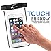 Voxkin [ Premium ] Universal Waterproof Case with Lanyard - Best Water Proof, Dustproof, Shockproof Pouch Bag for iPhone 12 Pro, 12 Mini, S21 Ultra, OnePlus 8, 8 Pro, or Any Cell Phones