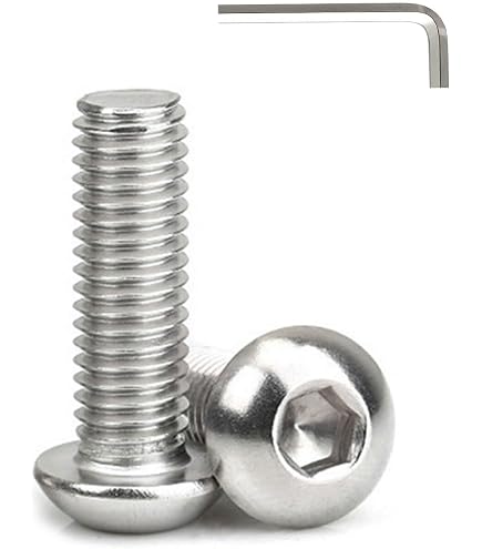 Socket Caps 8-32x5/16 Hex Socket Head Cap Screws Stainless Steel (50 8 ...