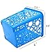 Esfun Set of 5 Square Pen Pencil Holder Cup for Desk Storage Desktop Organizer Container Basket for Home School Kids Office Brushes Desk Sorter Collection