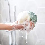 Omenluck 1Set Mesh Shower Balls Loofahs Lather Cleanse Bathing Scrubber Mixed view 4
