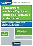 Image de Entraînement aux tests d'aptitude logique, d'organisation et d'attention - 3e édition: Tous types