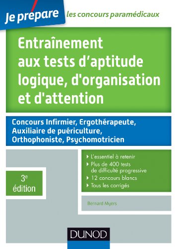 Entraînement aux tests d'aptitude logique, d'organisation et d'attention