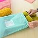 4 pieces Waterproof Travel Drawstring Bag Shoe Laundry Underwear Makeup Storage Pouch