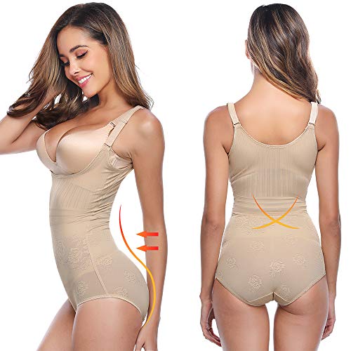 NewPI-Shapewear-Donna-Snellente-Shaper-Corsetto-Donna-Dimagrante-Seamless-Corsetto-Modellante-Bustino-Intimo-Modellante-Donna-Body-Modellante-per-Modella-Perfettamente-Il-Corpo