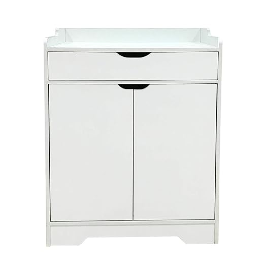 White Shoe Storage Cabinet Unit Cupboard Hallway Furniture Living