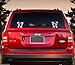 2 Pitbull PIT Bull White Vinyl Decal Stickers for CAR Truck SUV Dog JDM 4x4 MMA Laptop