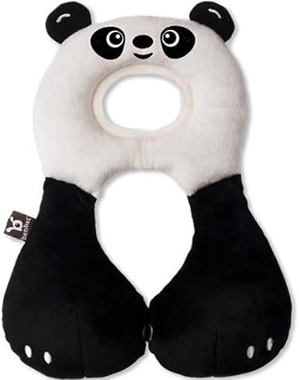 Amazon ネックピロー M パンダ 猫柄タオル付 ベビー 枕 1才 4才 トラベル ドライブ ベビー枕 ベビー マタニティ 通販