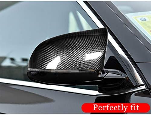 Replacement Carbon Fiber Car Side Rearivew Mirror Cover Cap Trim For X3 f25 X4 F26 X5 F15 X6 F16 2014-2017