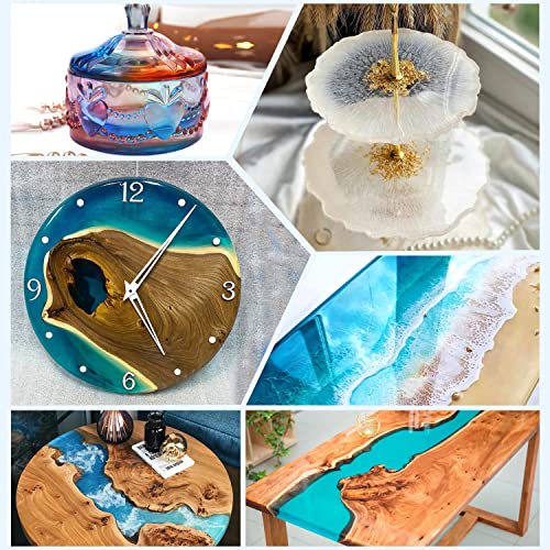 Resin Epoxy Crystal Clear Resin & Hardener Heat Resistant Resin for