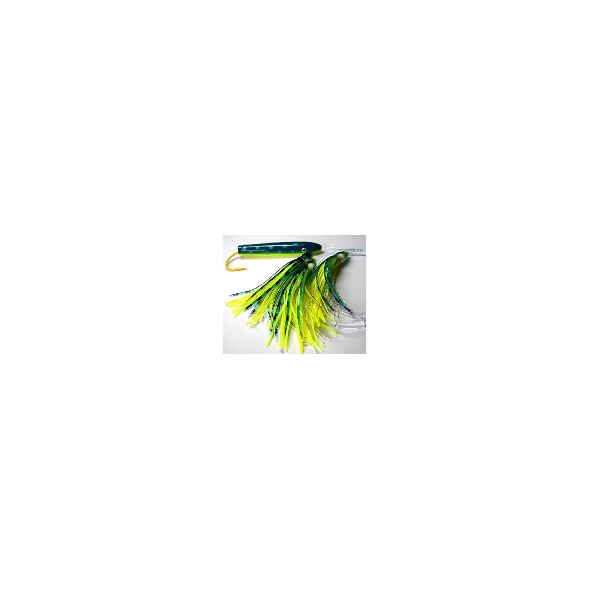 Capt Jay Fishing Daisy Chain Lure - Trolling Teaser For Mahi, Tuna & Wahoo