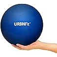 URBNFit Small Exercise Ball - 9-inch Mini Pilates Ball with Fitness Guide for Yoga, Barre, Physical Therapy, Stretching & Cor