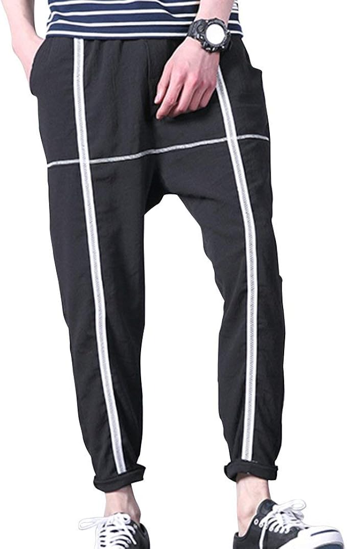 XGBDTJ Men's Light Summer Trousers Casual Trousers Harems Trousers