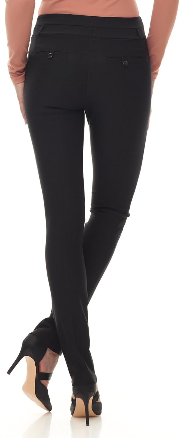 Rekucci Women's Ease into Comfort Stretch Slim Pant at  Women’s Clothing store