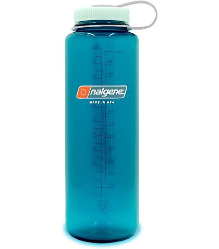 Nalgene Tritan On The Fly Wasserflasche – Flip-Top Verschluss, Glacial Blue, Praktisch Für Unterwegs