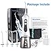 Cordless Water Flosser Oral Irrigator, Nicefeel IPX7 Waterproof Anti-leakage 3-Mode USB Rechargable Professinal Portable Water Dental Flosser with 4 Jet Tips for Braces and Teeth Whitening of Family