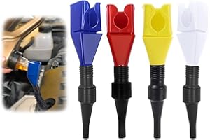 Oil Funnels for Automotive Use,Universal Wide Mouth Funnel,Upgraded Universal Household Folding Buckle Funnel,Easy to Carry W