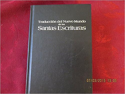 Traduccion Del Nuevo Mundo De Las Santas Escrituras Amazon Es New World Bible Translation Committee Libros
