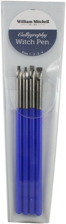 William Mitchell Calligraphy Witch Pens Assorted Set of 4