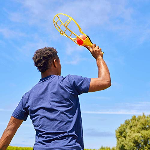 WhamO Game Time TracBall 2 Rackets & 2 Air Action Balls Outdoor Play for Kids & Adults of