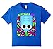 Kids Slither.io I Am Your Leader Graphic T-Shirt 6 Royal Blue