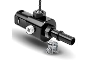 BOQNZN Billet Aluminum Fuel Filter Return Line Repair Connector, Upgraded Quick Release Connector Fits for 2011-2016 Ford F250 F350 F450 6.7L Powerstroke