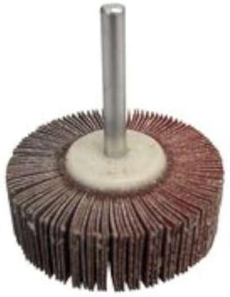 CALFLEX RV3010/6.320 - Ruedas mil hojas con vástago RV (Ø Ext. 30 mm; Espesor 10 mm; Vástago 6 mm; Grano 320)