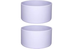 HEYSKAY 2pcs Protective Silicone Boot for 12oz-24oz Hydroflask, and Compatible with Stanley Water Bottles Tumbler