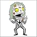 Beetlejuice - Weather Proof Die Cut Vinyl Day of the Dead Sticker