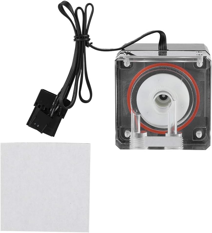 MutePump 3000RPM Intelligent Control PC Water Cooling Pump - 800L/H Flow, 3.5M Head, default