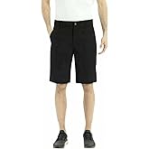 Gerry Men's Stretch Cargo Flat Front Woven Hiking Shorts (Black, 32, Numeric_32)