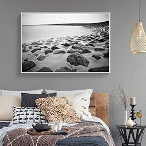 wall26 Floating Framed Canvas Wall Art for Living...