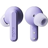 Sudio A3 Pro Noise Cancelling Earbuds – 25H Playtime, ANC, Multipoint Bluetooth 5.4, Clear Calls, IPX4 Sweat & Splash Resistant, USB-C Charging, Made from Recycled Plastics (Purple)