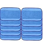 Anharluka 10-Pack Wet Microfiber Mopping Cloths, Washable & Reusable Mop Pads Fits iRobot Braava 380 380t 320 321 Mint 4200 4205 5200 5200C