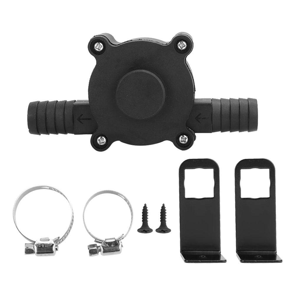 TOPINCN Household Electric Hand Drill Driven Plastic Stainless Steel Material Mini Self Priming Pump for Garden Home