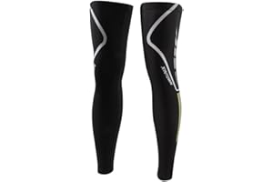 Uriah Cycling Leg Warmers Compression with Zipper Closure