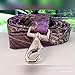 Purple Camo Dog Collar with Leash Option