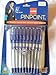 10 X Cello Pinpoint Fine Write Ball Point Pen Blue Ink 0.5 Mm Tip by Cello Pinpoint
