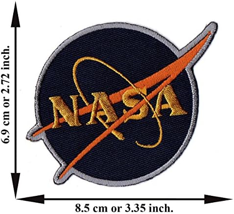 Nasa Embroidered Applique Iron on Patch T-shirt Cap Jeans Bag