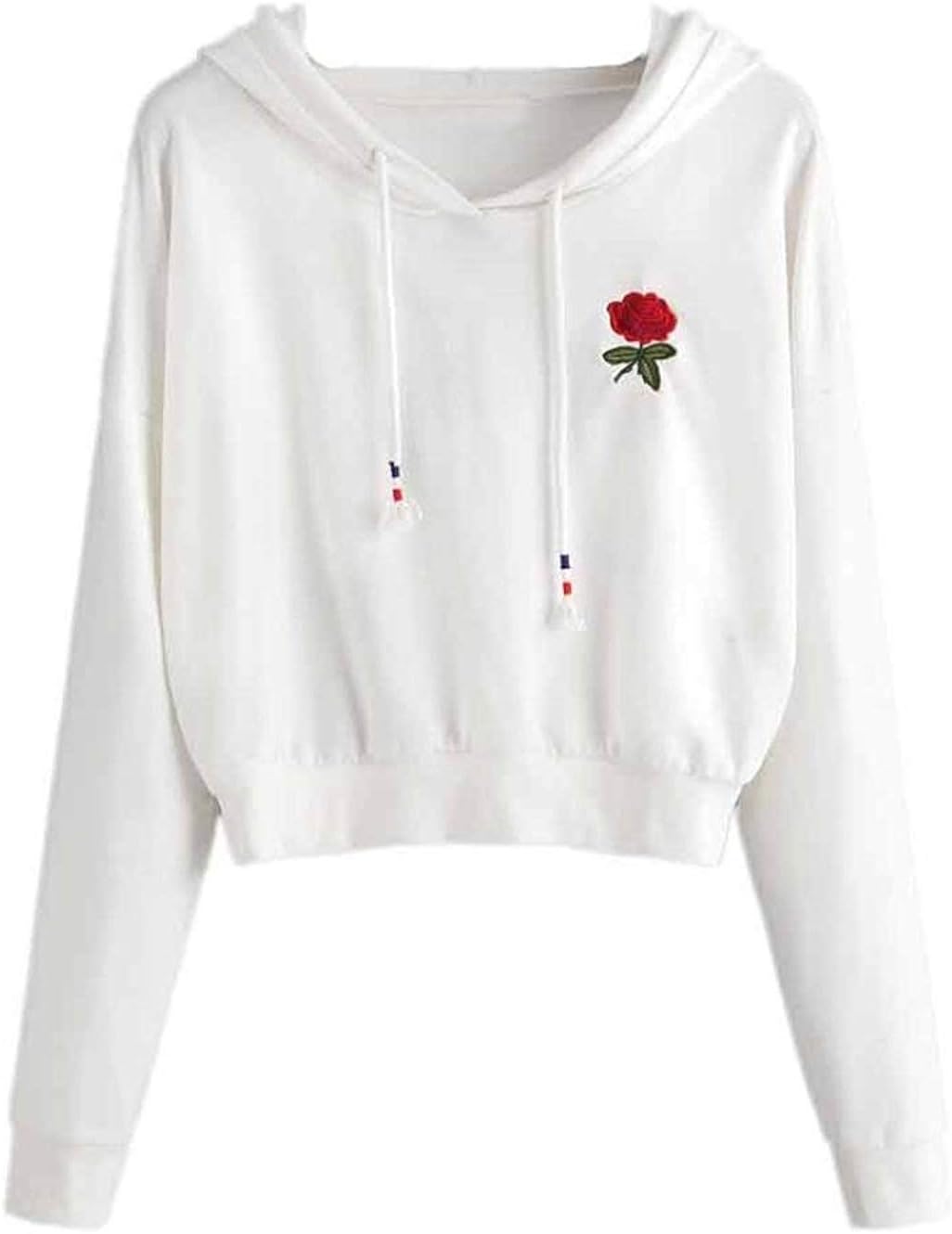 Womens Hoodie New Fashion Loose Christmas Casual Womens Letters Long Sleeve Hoodie Sweatshirt Hooded Pullover Tops Blouse
