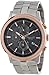 Kenneth Cole New York Men's KC9258 Dress Sport Gunmetal Dial Chronograph Rose Gold Details Bracelet Watch