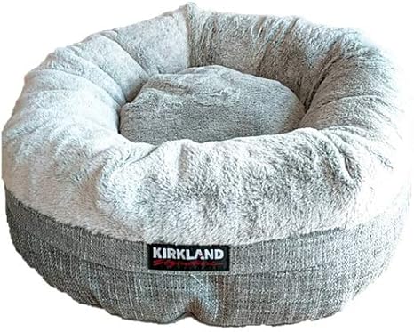 21年版 コストコ ペットベッド イタグレホイホイ グレー 収納用ひも付きごみ袋のおまけ付 Costco カークランド Kirkland 丸型 円形 小型犬 中型犬 猫 コストコ Costco ベッド クッション 通販 Amazon
