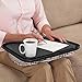 Lapdesks, Desk for Laptop Chair Student Studying Homework Writing Portable Dinner Tray Travel (Black)thumb 2