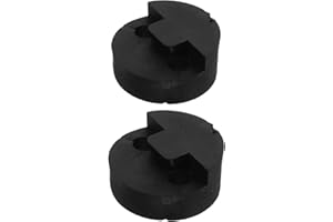 Yardwe 2pcs Black Violin Practice Mutes Violin Muffler Set for Quiet Training and Silent Practice