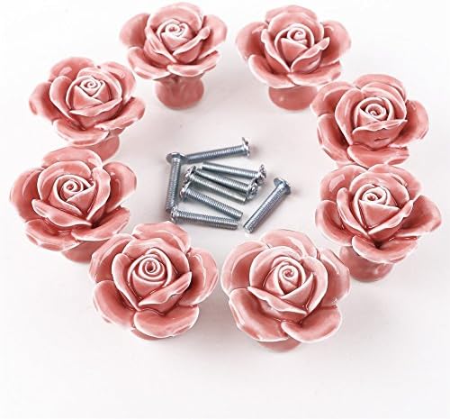 Ferretería Pomos de cerámica para puerta de armario o cajón diseño de